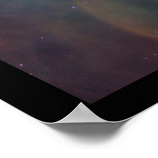 バブル星雲またはNGC 7635 ポスター (角)