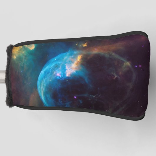 バブル星雲宇宙天文学 ゴルフヘッドカバー (正面)