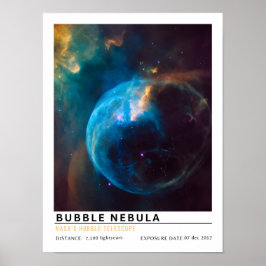 バブル星雲宇宙教育 ポスター