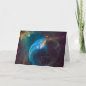 バブル星雲、Ngc 7635。 カード (正面)