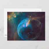 バブル星雲、Ngc 7635。 ポストカード (正面/裏面)
