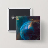 バブル星雲、Ngc 7635。 缶バッジ (正面&裏面)