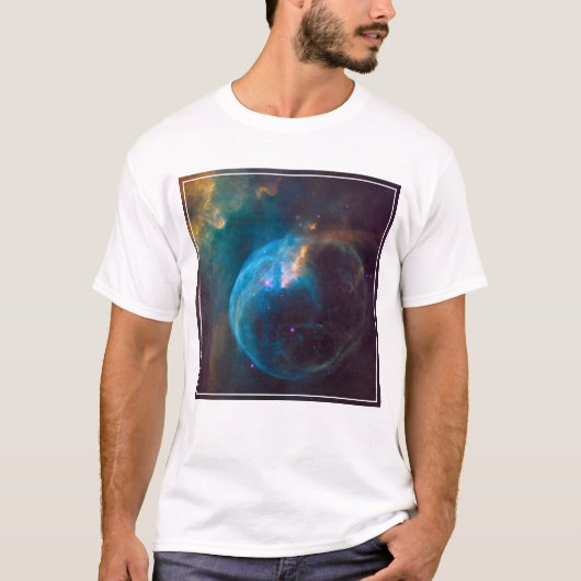 バブル星雲、Ngc 7635。 Tシャツ (正面)