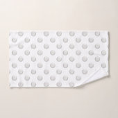 バブル澄ん水玉模様 バスタオルセット (ハンドタオル)