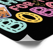 バブル私はボバスティーのためにここにいる ポスター (角)