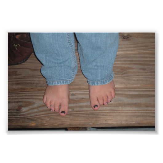 バブル足フォトプリント フォトプリント            (正面)