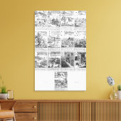 バブル遊ベンチャーを風刺するカード キャンバスプリント (インサイチュ (リビング))