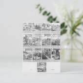 バブル遊ベンチャーを風刺するカード ポストカード (スタンド正面)