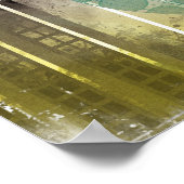 バブル雨 ポスター (角)