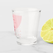 バブル イン ピンク:Pretty Elegance ファン ブライズ シャワー ショットグラス (右)