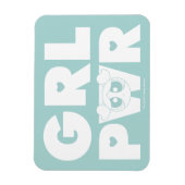 バブル：ガールパワー マグネット (縦)