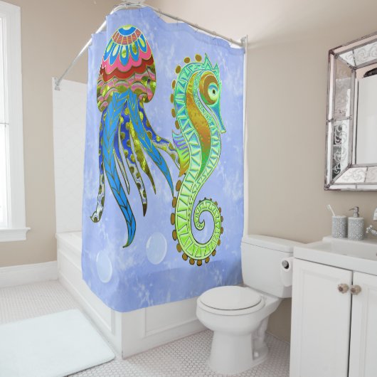 バブル シャワーカーテン (インサイチュ)