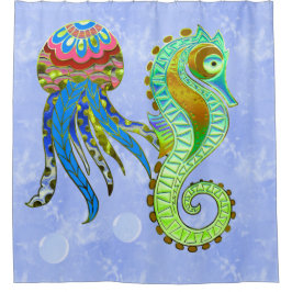 バブル シャワーカーテン