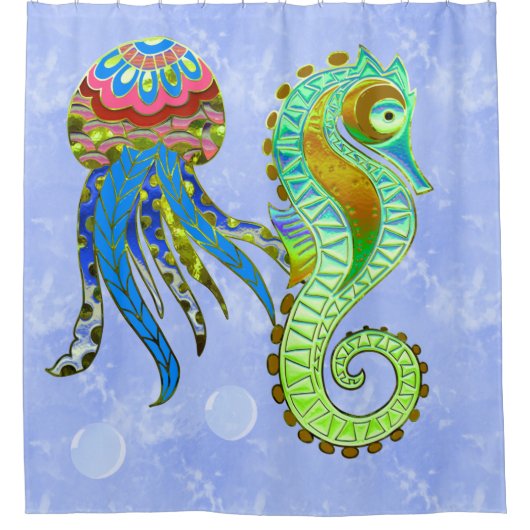 バブル シャワーカーテン (正面)