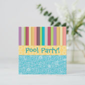 バブル&ストライプ招待状 招待状 (スタンド正面)