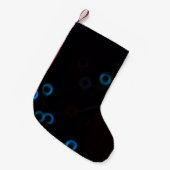 バブル スモールクリスマスストッキング (正面 (吊り時))