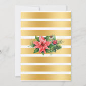 バブル＆バーボン、私が夫婦のシャワーをする前に Xmas 招待状 (裏面)