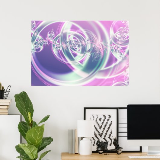 バブル ポスター (ホームオフィス)