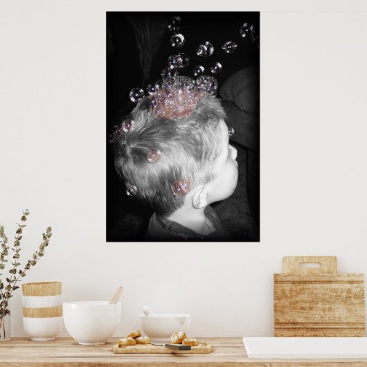 バブル ポスター (キッチン)