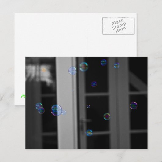 バブル ポストカード (正面/裏面)