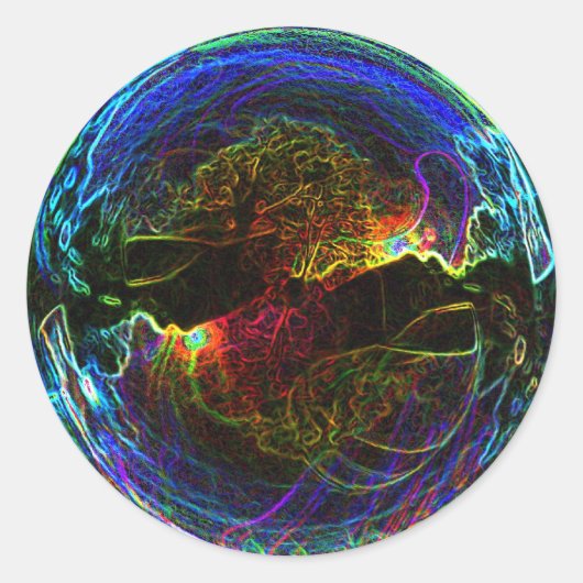 バブル ラウンドシール (正面)