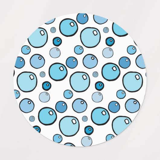 バブル ラベル (デザイン2)