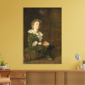 バブル， 1886 キャンバスプリント (インサイチュ (リビング))