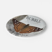 バブルBUTTerfly ペーパープレート (アングル)