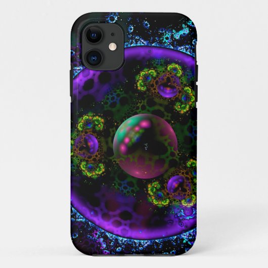 バブルiPhone 5ケース内のバブル Case-Mate iPhoneケース (裏面)