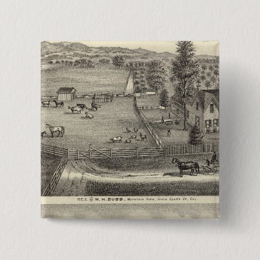 バブレジデンシズ 缶バッジ (正面)