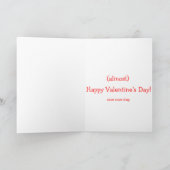 バブレスノバレンタインデーのカード シーズンカード (内部)