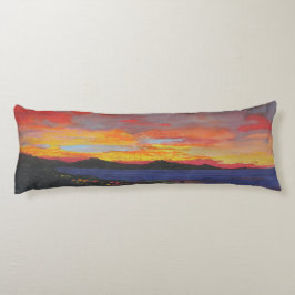 バブレス太平洋の枕、両側で同じ。 ボディピロー