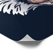 バブーンアフリカプリント |バブーンアニマルプリント ポスター (角)