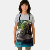 バブーンインパラダイスキッズフルプリント エプロン (インサイチュ)