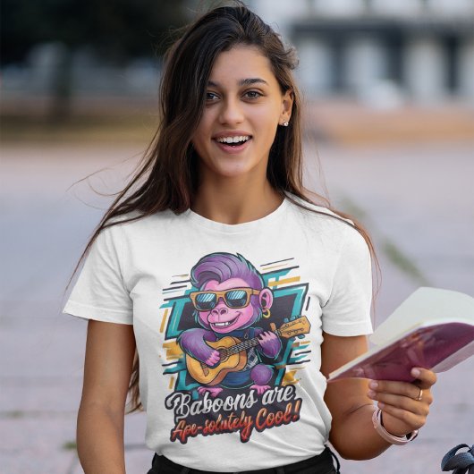 バブーンファンキーロックスターティー Tシャツ