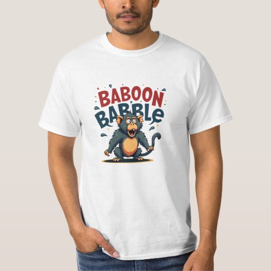 バブーンラバーズギフトアイディア Tシャツ (正面)