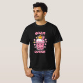 バブ予測できなルティー好き向けBoba Tea Tシャツ (正面フル)