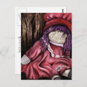 バブ化されたベビー人形。 ポストカード (正面/裏面)