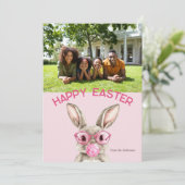 バブ名門私立校風のレグムバニーカスタムファミリーフォトイースター シーズンカード (スタンド正面)