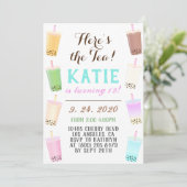 バブ茶の誕生日 招待状 (スタンド正面)