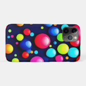 バブ鮮やかルポップ・アートのアート Case-Mate iPhoneケース (裏面(横))