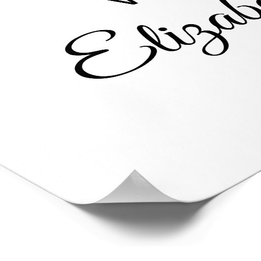 バプティスウォーターカラーレオパードフローラクロスへようこそ ポスター (角)