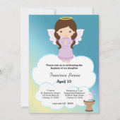 バプティスエンジェルガール 招待状 (正面)