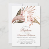 バプティスオーキッドパンパスグラステラコッタ招待状 招待状 (正面)