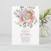 バプティスガールズフォトピンクローズ 招待状 (スタンド正面)