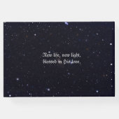 バプティスゲパーソナライズされたストブック ゲストブック (裏面)