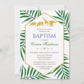 バプティスジャングルサファリ招待状 招待状 (正面)