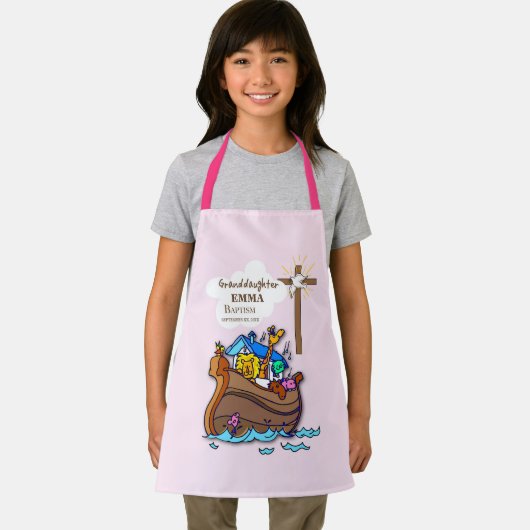 バプティスノアの箱舟の孫パーソナライズされた エプロン (インサイチュ)