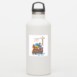 バプティスノアの箱舟の孫パーソナライズされた シール