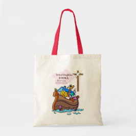 バプティスノアの箱舟の孫パーソナライズされた トートバッグ